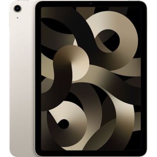 Refurbished Apple iPad Air 5th Gen (A2588)/64GB/8GB RAM/WiFi/10.9-inch Display/Starlight/A (2022)