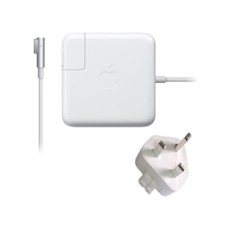 Refurbished Genuine Apple Macbook Pro 60-Watts (A1344) Magsafe Power Adapter, A - White