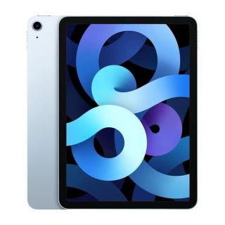 Refurbished Apple iPad Air 4th Gen (A2072)/256GB/4GB RAM/Unlocked/10.9-inch Display/Sky Blue/B (2020)