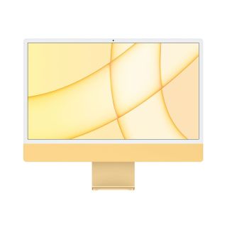 Refurbished Apple iMac 21,1/M1/8-Core CPU 8-Core GPU/8GB RAM/256GB SSD/24-inch 4.5K RD/Yellow/B (Early - 2021)