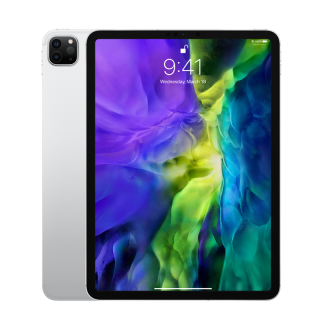 Refurbished Apple iPad Pro/2nd Gen (A2068)/256GB/6GB RAM/Unlocked/11-inch Display/Silver/C (2020)