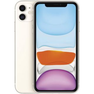 Refurbished Apple iPhone 11 128GB White, Unlocked C