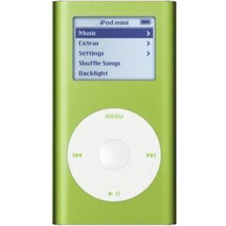 Refurbished Apple iPod Mini 2nd Generation 6GB - Green, B