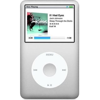 Refurbished Apple iPod Classic 6th Generation 160GB - Silver, B (2007)
