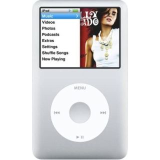 Refurbished Apple iPod Classic 7th Generation (2009) 160GB - Silver, B