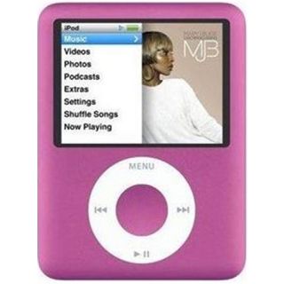 Refurbished Apple iPod Nano Video 8GB 3rd Generation Pink, B (2007/2009)