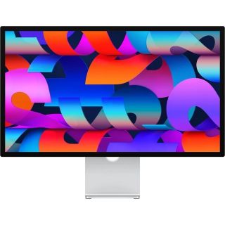 Refurbished Apple Studio Display 27″ 5K Retina Monitor – Standard Glass – Tilt-&-Height Adjustable Stand (Silver),A