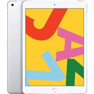 Refurbished Apple iPad 7th Gen/(A2197)/128GB/3GB RAM/WiFi/10.2-inch Display/Silver/B (2019)