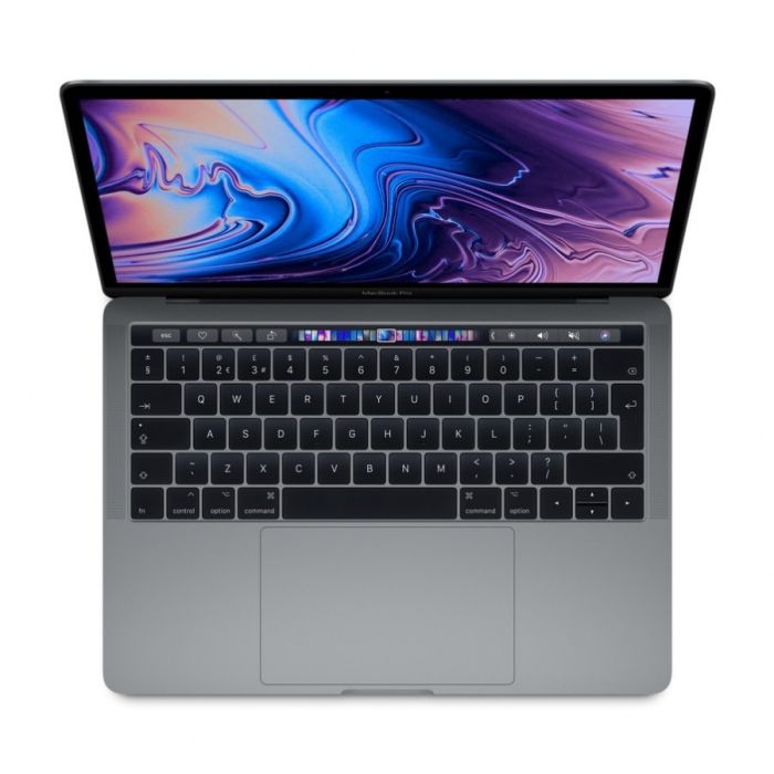 Refurbished Apple Macbook Pro 15,4/i7-8557U/16GB RAM/128GB SSD/TouchBar/13"/Grey/B (Mid - 2019) Mac4sale